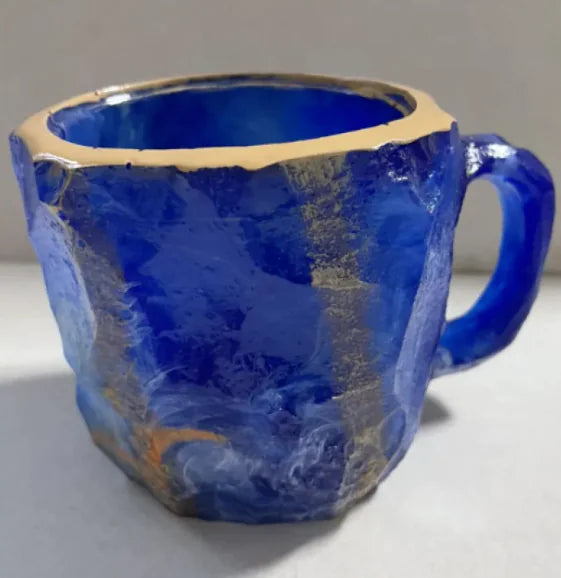 Resin Mineral Crystal Coffee Mugs