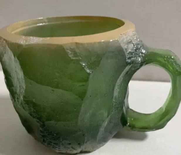Resin Mineral Crystal Coffee Mugs
