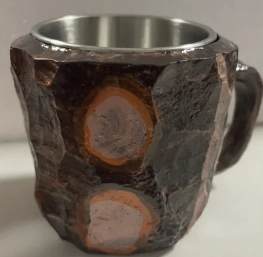 Resin Mineral Crystal Coffee Mugs