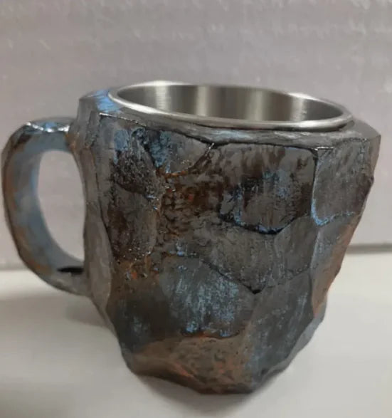 Resin Mineral Crystal Coffee Mugs